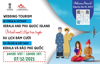 Wedding Tourism in India & Vietnam - Kerala and Phu Quoc Island' (7th December, 2021)